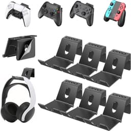 Universele Opvouwbare Wandhouder voor Headset en Gaming Controllers (6 stuks) — thumbnail 1
