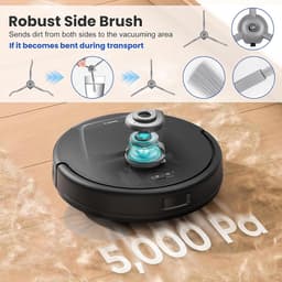 14 stuks robotstofzuiger accessoires - Geschikt voor Eufy G50 Hybrid (SES) - L60 Hybrid (SES) - L60 - L60 SES - L50 - L50 SES - Onderdelen - voor robotstofzuiger - met reinigingsborstel - Vervangingsonderdelen — thumbnail 4