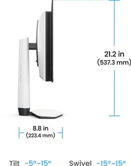 BenQ EX271UZ – 27 inch 4K QD‑OLED Gaming Monitor – 240Hz – 0.03ms – HDMI 2.1 – USB‑C 90W – HDR – FreeSync Premium Pro — thumbnail 4