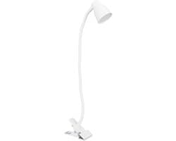 Oplaadbare USB Klemspot met 3 Lichtstanden en 10 Helderheidsniveaus - Flexibele Leeslamp