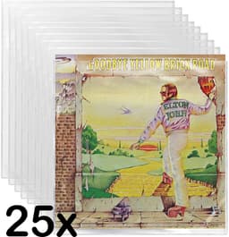 Glasheldere PVC hoezen - LP hoezen - 25 stuks - VinylCare Ultimate Shieldsleeve - LP Beschermhoezen - Hard plastic - Premium kwaliteit - Extra stevige hoeken - Buitenhoezen voor standaard LP’s - 250 Micron — thumbnail 1