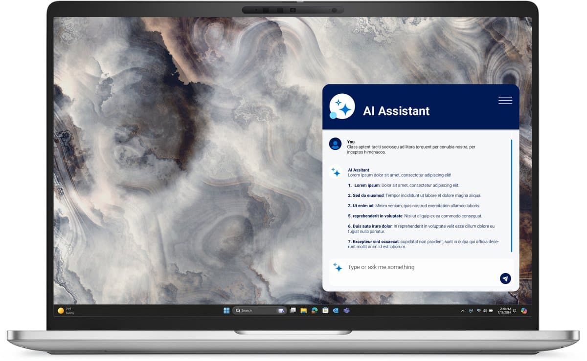 DELL Pro 16 Plus PB16250 - Zakelijke laptop - Core Ultra 5 - 16 inch - 16 GB/512 GB - Copilot+ - Windows 11 Pro — afbeelding 1