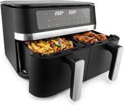 Vivid Green Airfryer 11L - Dubbele Mand - PFAS-vrij - Dual Zone met SYNC – XXL - 2950W — thumbnail 1