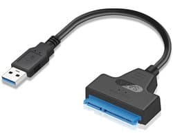 SATA naar USB 3.0 Adapter voor 2.5 inch SSD/HDD - Externe Converter en Kabel
