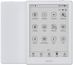 2e Kansje BOOX Go 6 - 6" e-inkt e-reader - Wit - Android 11, Play Store — thumbnail 1