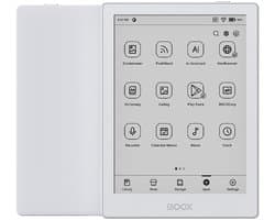2e Kansje BOOX Go 6 - 6" e-inkt e-reader - Wit - Android 11, Play Store