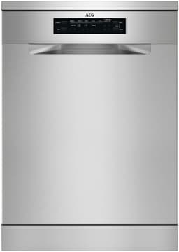 AEG FFB73727PM vaatwasser – Vrijstaand – 60 cm – 15 couverts – RVS — thumbnail 1