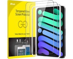 2x Gehard Glas Screenprotector voor iPad mini (7e Gen 2024 & 6e Gen 2021) - Knaagvrij