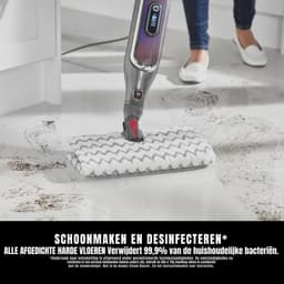 RVV® Stoomreiniger vloer - Stoomreiniger - Stoomreinigers - Grijs - ‎119 x 11 x 10cm — thumbnail 3