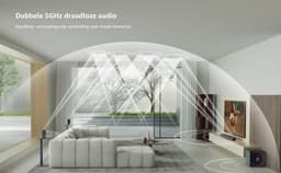 ULTIMEA Skywave X60, 7.1.4 Draadloos Surround Sound Systeem, Soundbar voor TV, met 8" Draadloze Subwoofer, Soundbar dolby atmos, 840W, Zwart — thumbnail 2
