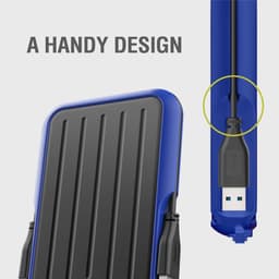 Silicon Power - Armor A66 - Portable USB 3.2 - Externe Harde Schijf - 2TB - Zwart — thumbnail 2