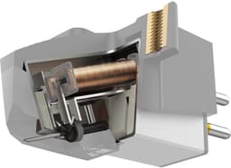 Audio Technica AT-VM95C/H MM cartridge gemonteerd op headshell, sferische stylus — thumbnail 2