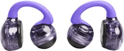 JBL Soundgear Clips - Open ear Oortjes - Oortjes Draadloos - Sport Oordopjes - Bluetooth - Sporten - Hardlopen - 32 uur - Spatwaterdicht - IP54 - Oorclips - Paars — thumbnail 3