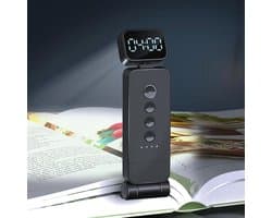 Oplaadbare Draagbare Boeklamp met 3-Kleur Verlichting voor Nachtlezen