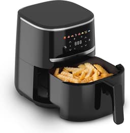 Compacte AirFryer 4.3 Liter met Digitale Touch Display, 1500 Watt en 8 Voorinstellingen — thumbnail 1