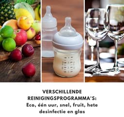 AMA® Mini Vaatwasser - Vaatwasser - Vaatmachine - met 6 Wasprogramma's - 42x44x44cm — thumbnail 10