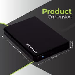 Externe Harde Schijf 500 GB - Draagbare SSD Opslag en Back-up voor PC, Laptop en Mac - USB 2.0 — thumbnail 5