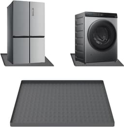 Goodivery® - Lekbak Wasmachine - 60 X 60 CM - Vloerbeschermer Met 2,3 CM Hoge Randen - Lekbak Voor Wasmachine En Vriezer - Droogbak Voor Droger - Wijnkast En Koffiezetapparaat — thumbnail 1