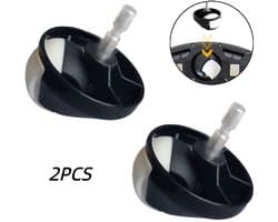 Voorwiel - 2 Stuks - Geschikt voor iRobot Roomba 500, 600 Serie Stofzuiger - Silent Wheel - Accessoires - Reserveonderdelen - Reservewiel