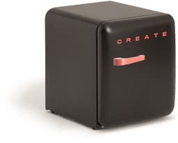 CREATE - Koelkast in retrostijl - Gebroken wit - Handvat Terracotta - FRIDGE RETRO 48L — thumbnail 3