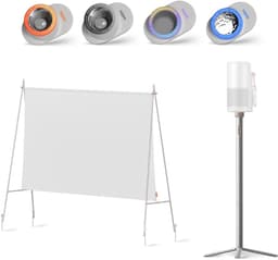 XGIMI MoGo 4 Laser Outdoor Pack – Draagbare Full HD Laserprojector met PowerBase, Outdoor Scherm & Tas – 550 ISO Lumen – Google TV — thumbnail 2