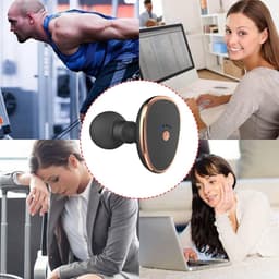 Massage Gun - Mini massage gun - Massage Gun Professioneel - Zakformaat Draagbaar - 3200 RPM - Oplaadbaar via USB-C - Voor Fitness - Sport en Relax - Massage Apparaat - Zwart — thumbnail 5