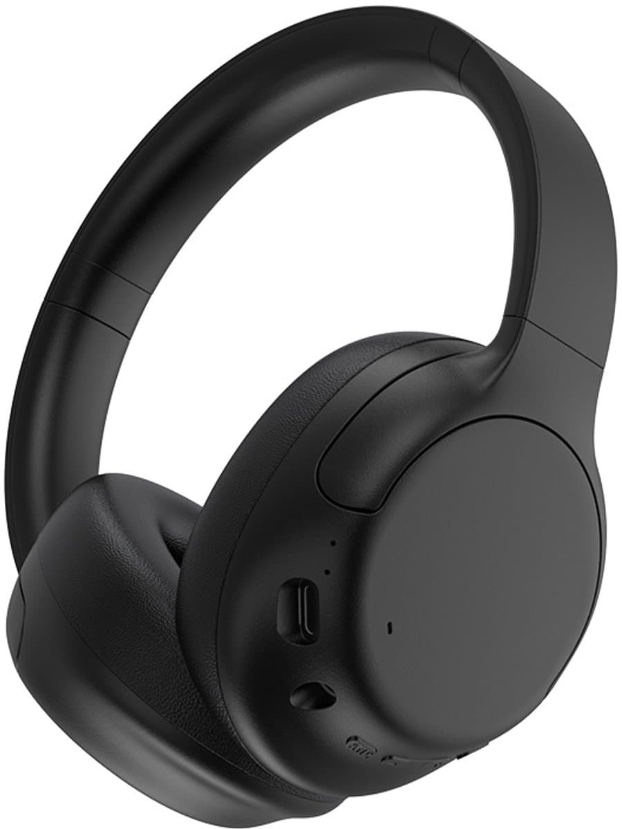 Draadloze Bluetooth-koptelefoon, draadloze over-ear Bluetooth-koptelefoon, draadloze koptelefoon met actieve ruisonderdrukking, draadloze Bluetooth-koptelefoon met microfoon. — afbeelding 1