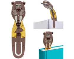 2-in-1 Oplaadbare LED Boekenlamp | Flexibele Bookmark & Clip-On Leeslamp | Ideaal voor Kinderen en Volwassenen | Must-Have Boekaccessoires