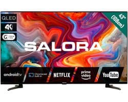 43 Inch 4K QLED Smart TV met Android TV en Ingebouwde Chromecast