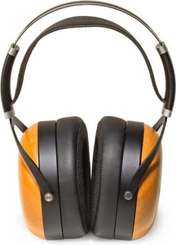 Hi-Fi hoofdtelefoon met gesloten achterkant, afneembare kabel en houten oorschelpen — thumbnail 4