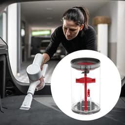 TuseRxln Stofreservoir - Stofzakloos Ontwerp - Geschikt Voor Stofzuiger Accessoires - 1 Stuk - Vervangingsonderdelen Zwart — thumbnail 2