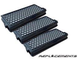 Replacements® HEPA-filters geschikt voor Miele Active AirClean 50 – Voor Complete C3, C2, S8, S6, S5, S4 - Vervangt SF-HA 50 - 3 stuks