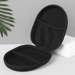 Koptelefoon draagtas, universele harde koptelefoon opbergtas - geschikt voor de meeste merken/Bluetooth/HiFi/bedrade koptelefoons (blauw) — thumbnail 2