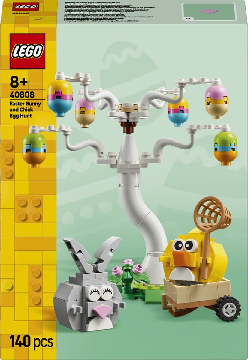 LEGO Eieren zoeken met konijn en kuiken Constructiespeelgoed — afbeelding 1