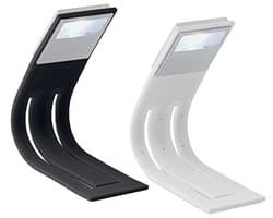 LED Leestlamp met Flexibele Arm en Boekenlegger Set van 2 Zwart/Wit