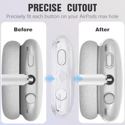 Transparante Soft TPU Hoofdband Case voor AirPods Max - Schokbestendig en Kratzbestendig — thumbnail 4