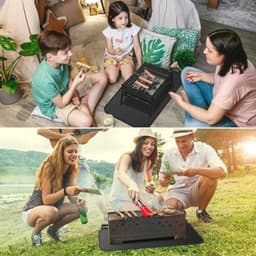 Hittebestendige Mat, Vuurvaste Siliconen Ondergrond voor Keuken, 60 x 40 cm, Warmtebescherming voor Airfryer en Magnetron — thumbnail 4