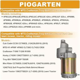 Startmotor voor Grasmaaiers - Compatibel met Diverse Motoren — thumbnail 2