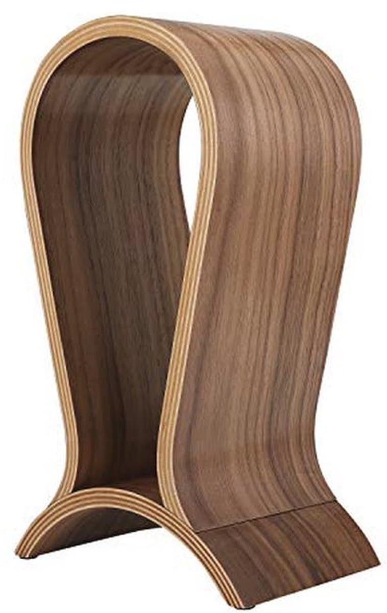 Hoofdtelefoonhouder van Hout - Elegant en Stabiel voor Alle Hoofdtelefoons — afbeelding 1