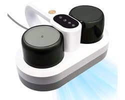 Huisstofmijt Stofzuiger - mijtzuiger - voor matrassen met UV-licht handstofzuiger - 400 W vermogen 14 kPa matrasstofzuiger - hete luchtfunctie - ultrasone warmteborstelroltechnologieën - bedstofzuiger