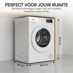 Heinner HHPD-HMY70FD++ Wasdroger - Warmtepompdroger 7 kg – 15 Programma’s – Digitaal Display – Wit – 5 Jaar Garantie — thumbnail 11