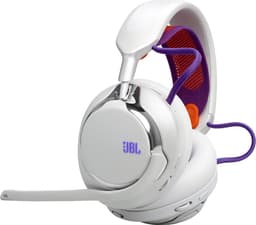 JBL Quantum 950 - Draadloze Over-ear Headset - Noise Cancelling - 2.4GHz & Bluetooth - Lage Latency - 50 uur batterij - Voor PC, PlayStation & Laptop - Wit — thumbnail 1