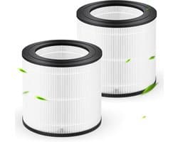 2-pack reinigingsfilters - geschikt voor Philips AC0650 & AC0651/10 [600 Serie] luchtreiniger - FY0611/30 vervangende filteronderdelen
