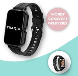 Traqio TRQ11 - GPS horloge kinderen - gps horloge kind - kinderhorloge bellen - veilig buiten spelen horloge kind - kinderhorloge met gps - kinderhorloge - Kinder smartwatch GPS - GPS horloge school — thumbnail 1