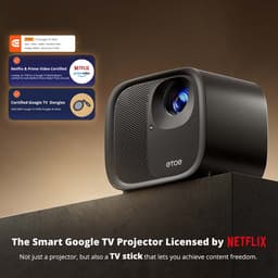 ​ETOE E3 Pro Android Projector - Google TV, 600 ANSI, 1080p Native, Auto-Focus, 2x10W Speakers, 4K Decoding​​ — thumbnail 2