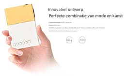 Ynkkvre - Beamer - Projector - Mini Beamerr - Smart Beamer - Hoge Resolutie 1920x1080 & DLP Technologie - Compact Ontwerp - Voor Thuisgebruik In Blauw — thumbnail 4