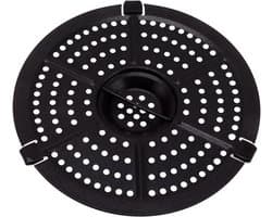 Air Fryer Grill Pan - 15,5 cm - Vervangende Crisper Plaat - Niet-klevende Coating - Duurzaam en Gemakkelijk te Reinigen - Lucht Friteuse Accessoire