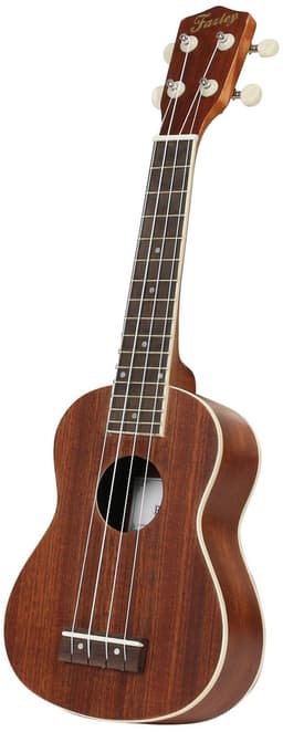Sopraan Ukelele - Met gratis lessen - Fazley K21-W - Hout/naturel — thumbnail 1