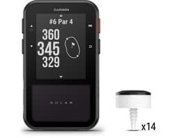 Garmin Approach® G20 Solar – GPS Golfhandheld – 2,2 inch – Zonne-energie – Onbeperkte batterijduur – Zwart