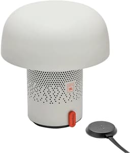 Kooduu Sensa PLAY - Bluetooth Speaker - Dimbare LED-lamp - Oplaadbare batterij - Inclusief docking station - Kleur Cloudy White — thumbnail 3